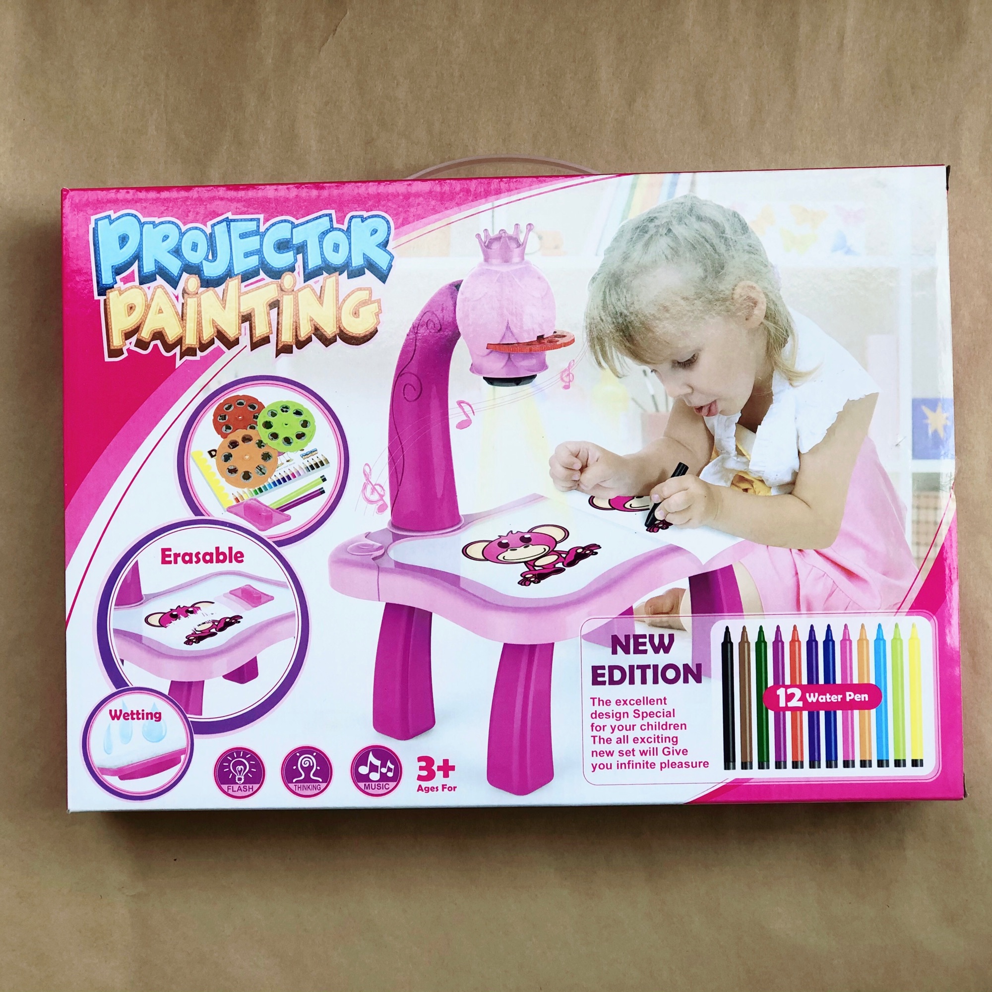 Bộ máy chiếu tập vẽ - Projector painting