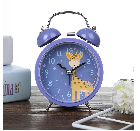 Đồng hồ báo thức CHUÔNG TO, chuông đôi, đồng hồ kim loại phong cách cổ điển sang trọng - DMA store