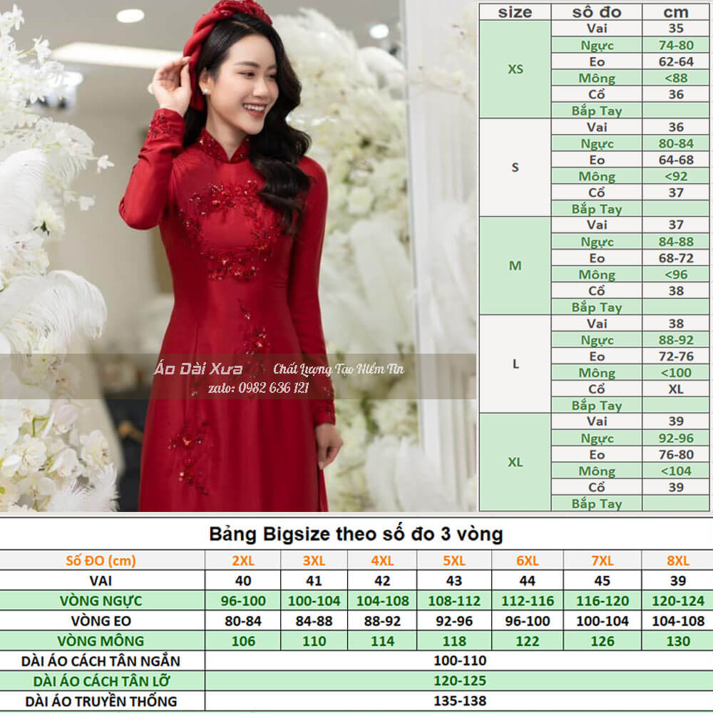 Áo Dài Cô Dâu Chú Dể Cặp Cưới Hỏi Truyền Thống LC02