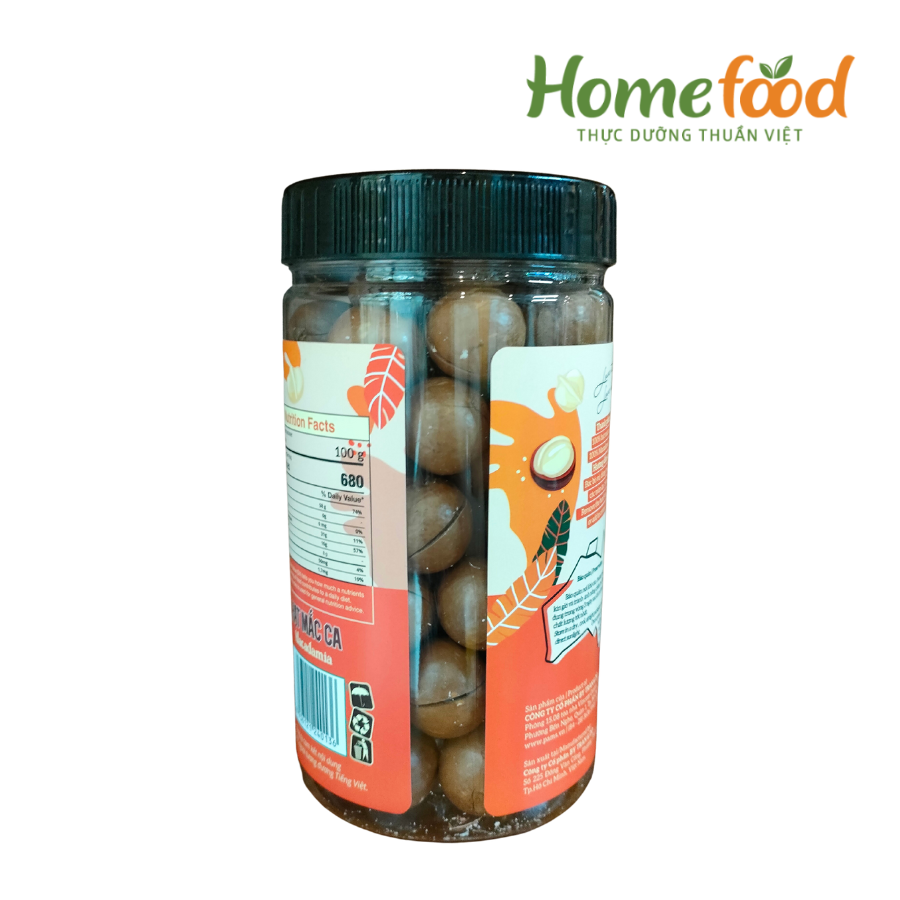 Hạt macca Úc hộp 480gr/ Hạt macca sạch