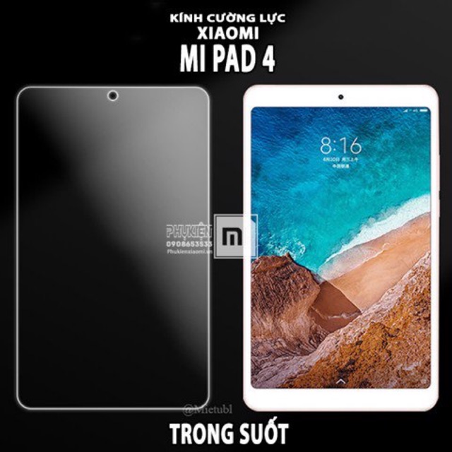 Kính Cường Lực Ipad Mipad 4