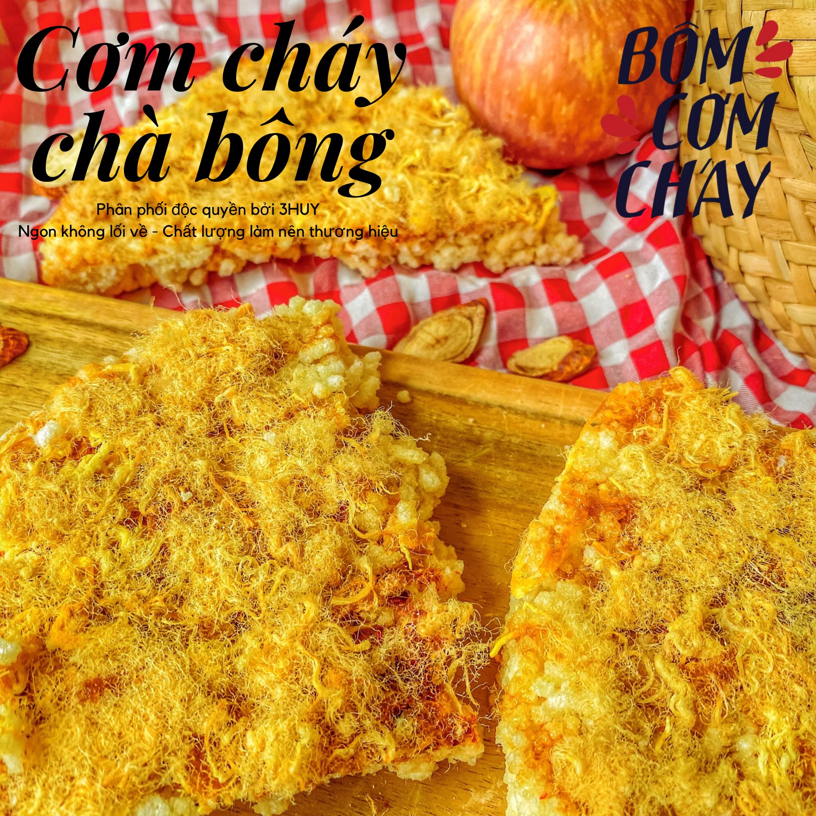 CƠM CHÁY ĐÁY NỒI SIÊU CHÀ BÔNG 1KG 5 GÓI 139K