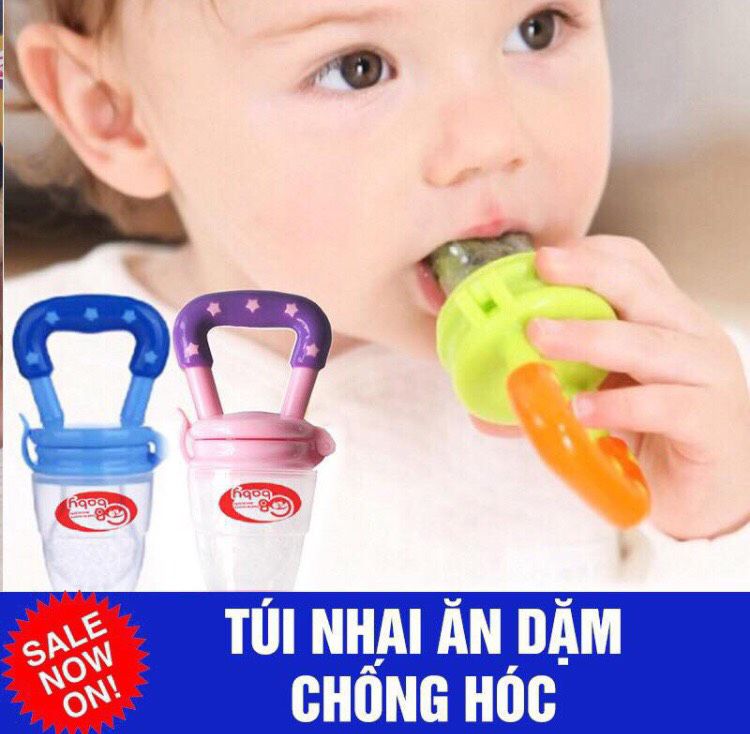Túi nhai ăn dặm chống hóc cho bé GB Baby Hàn Quốc