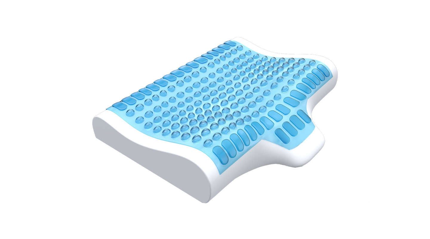 [HCM]Gối nằm  MEMORY FOAM GEL JP 40x55x11cm