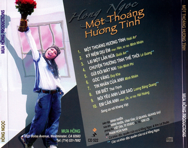 Bộ 05CD ca sĩ Hồng Ngọc Phôi Phono
