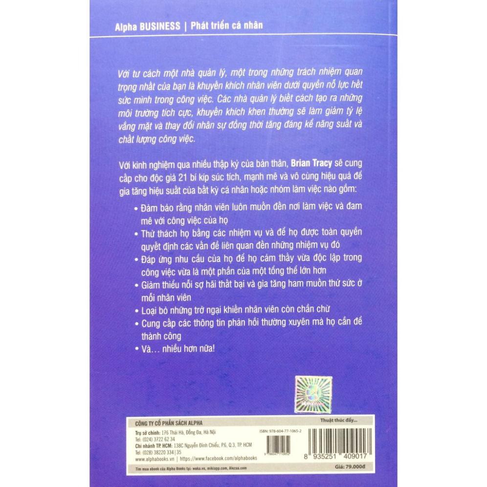 Sách - Thuật thúc đẩy nhân viên (Tái bản 2018)