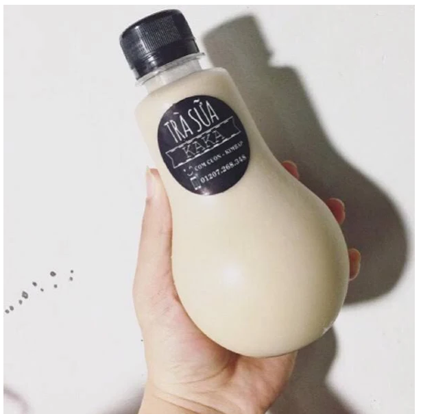 SET 10 CHAI NHỰA HÌNH BÓNG ĐÈN 350ML
