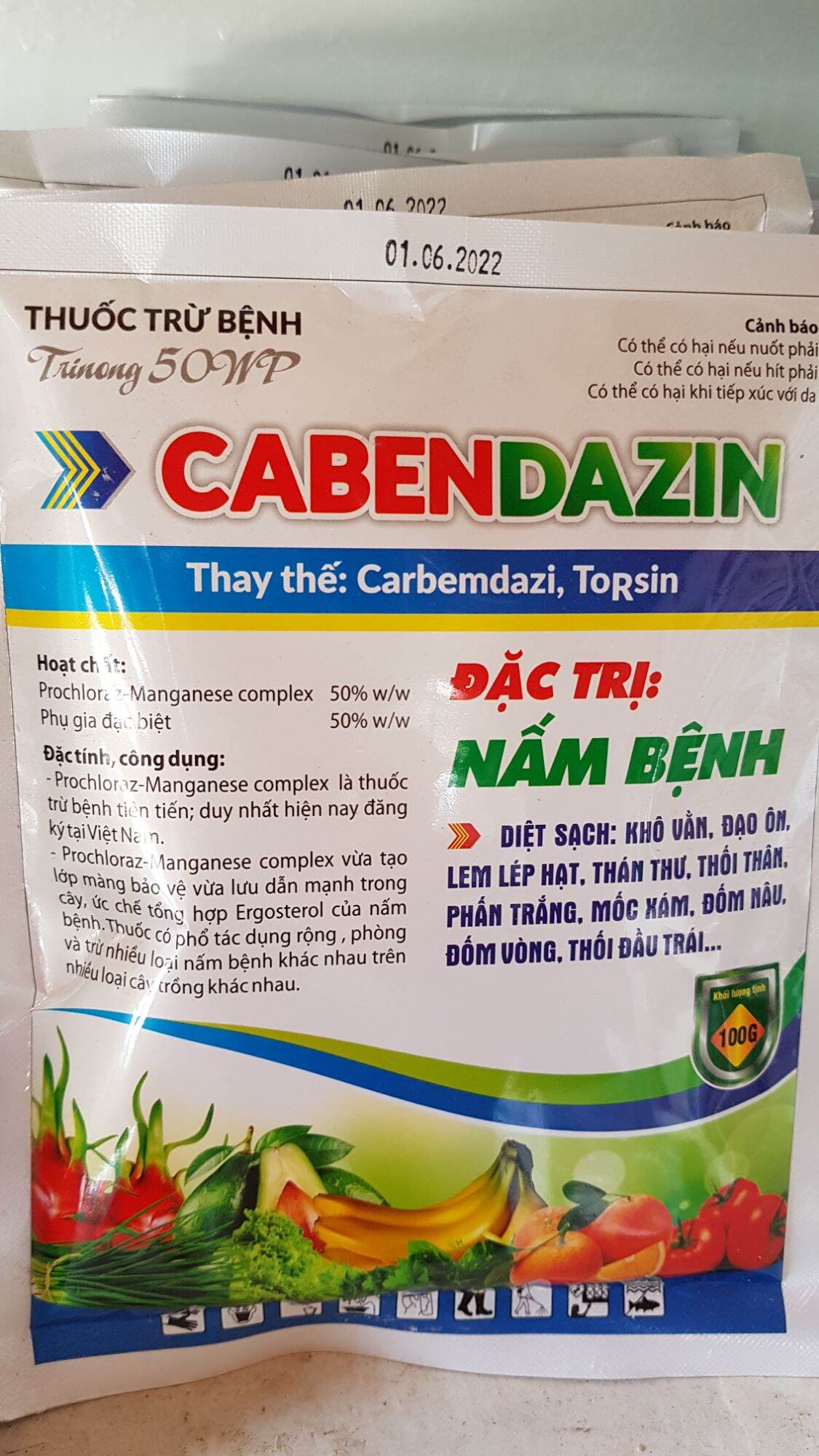 Thuốc trừ nấm bệnh cabendazin