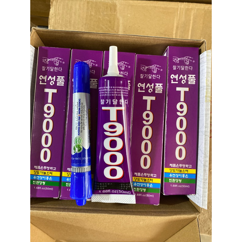 Keo dán xếp hình T9000-Keo Dán hỗ trợ lắp ráp mô hình đồ chơi xếp hình