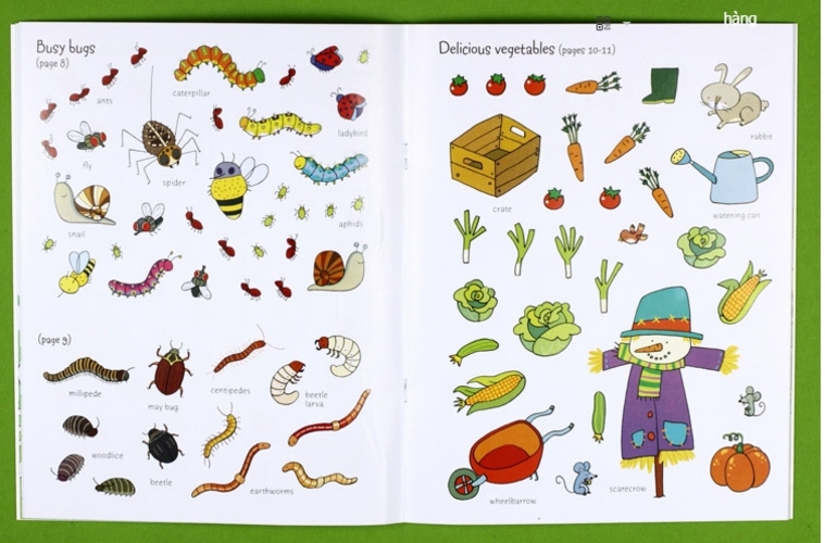 Usborne Sticker Book - Garden