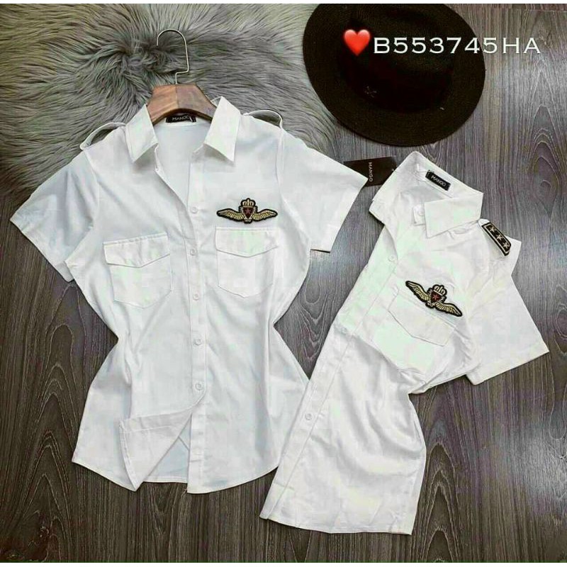 Áo Sơ Mi Cơ Trưởng Nữ Hot Trend.