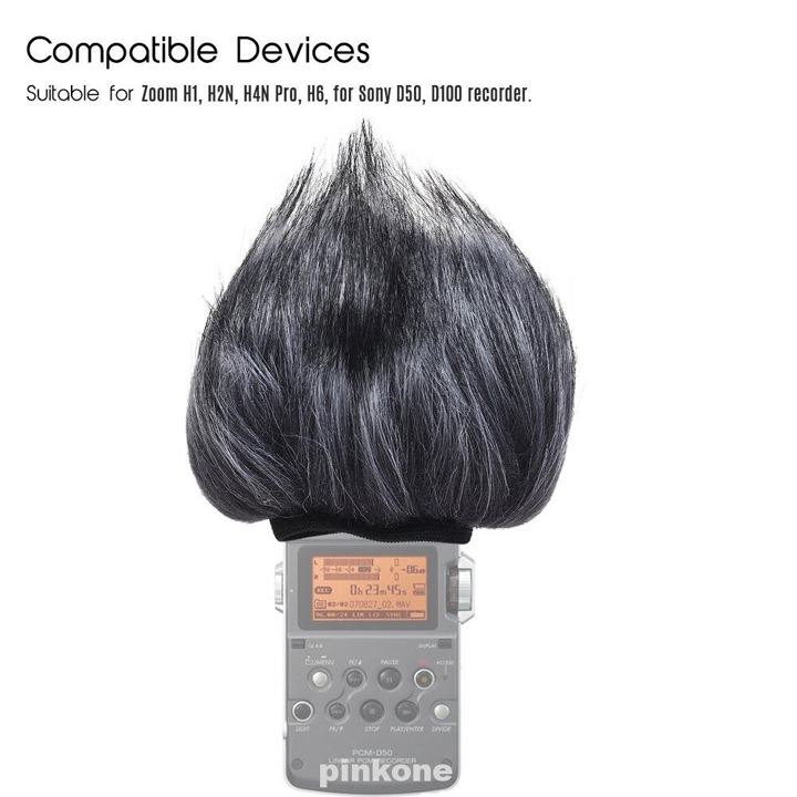 Bông lọc gió micro ghi âm mini - Wind muff foam micro