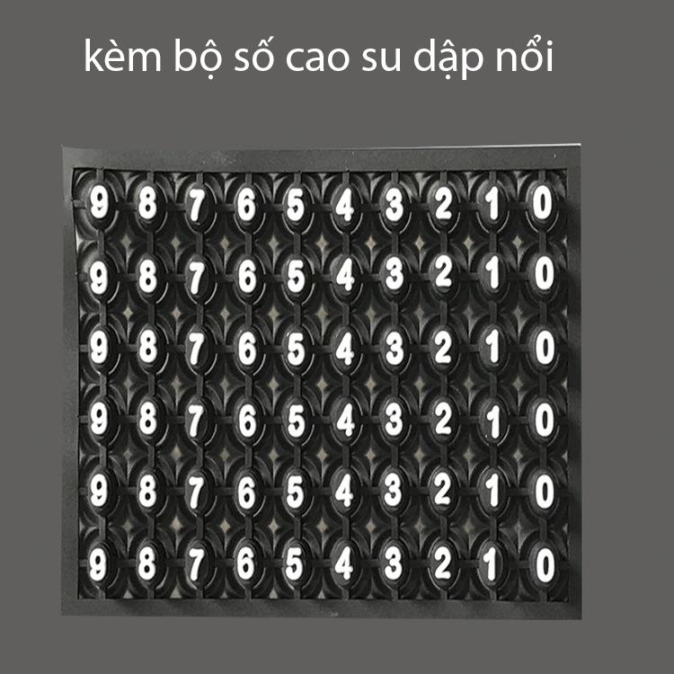 Móc khóa Số Điện Thoại Chống Mất