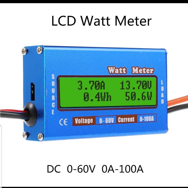 công tơ điên tử đo công suất DC 100A