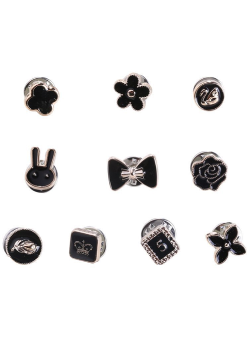 Set 10 ghim cài áo dễ thương xinh xắn đáng yêu
