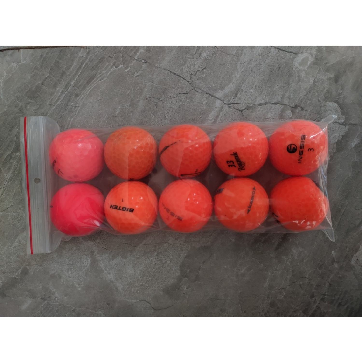 Bóng golf cũ - combo 10 quả -- golf hà nội 247