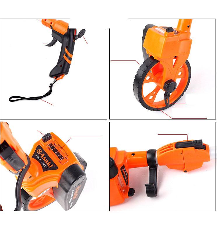 6inch Thước lăn đo đường Asaki AK-2579