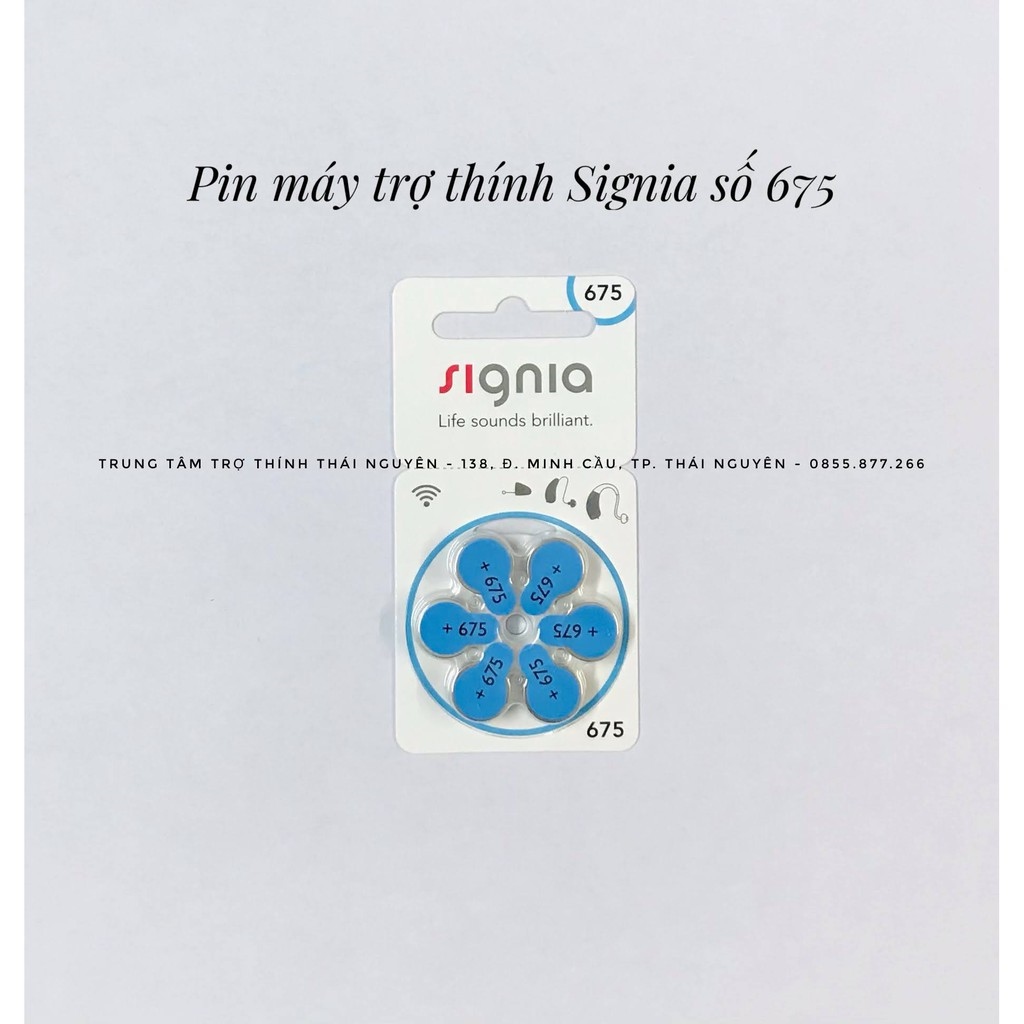 Máy trợ thính△  Pin-Máy-Trợ-Thính-Signia