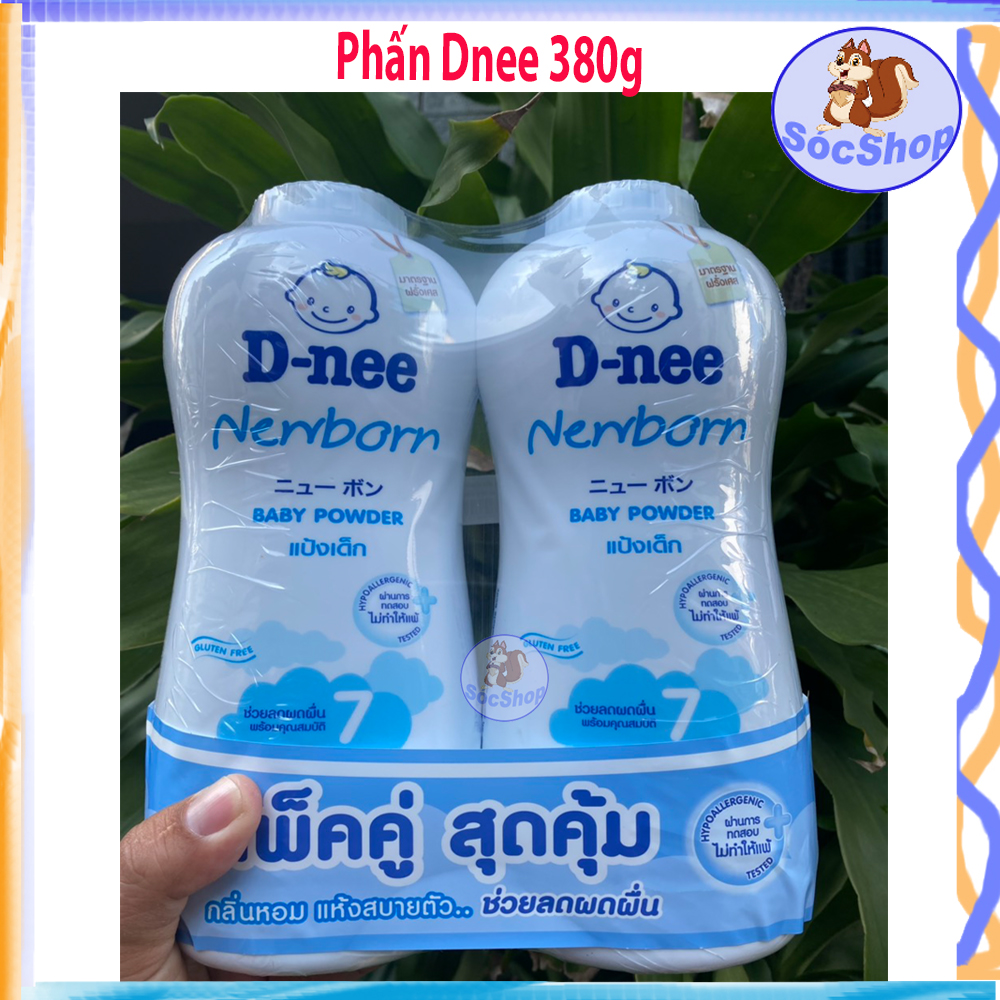 Phấn rôm D-nee Thái Lan 380g Baby Powder