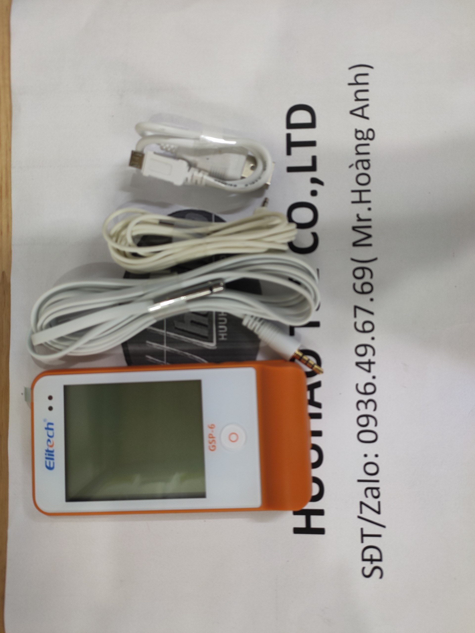 Nhiệt ẩm kế tự ghi Elitech GSP-6 PRO