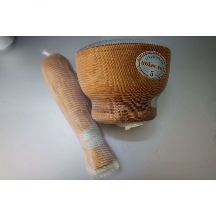 Bộ chày cối gỗ