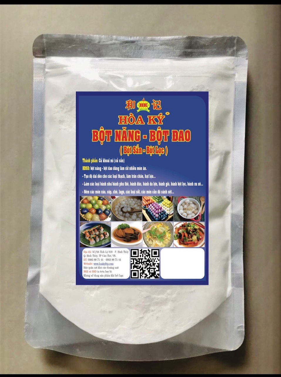 BỘT NĂNG- BỘT ĐAO-BỘT SẮN- BỘT LỌC  400gr
