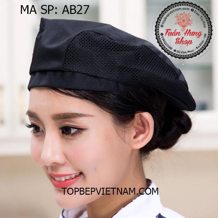 mũ đầu bếp kiểu mới ab27