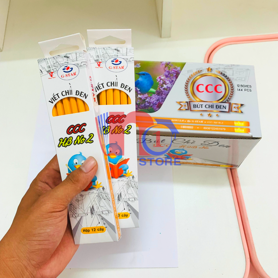 Hộp 12 Cây Bút Chì Dẻo G - STAR CCC