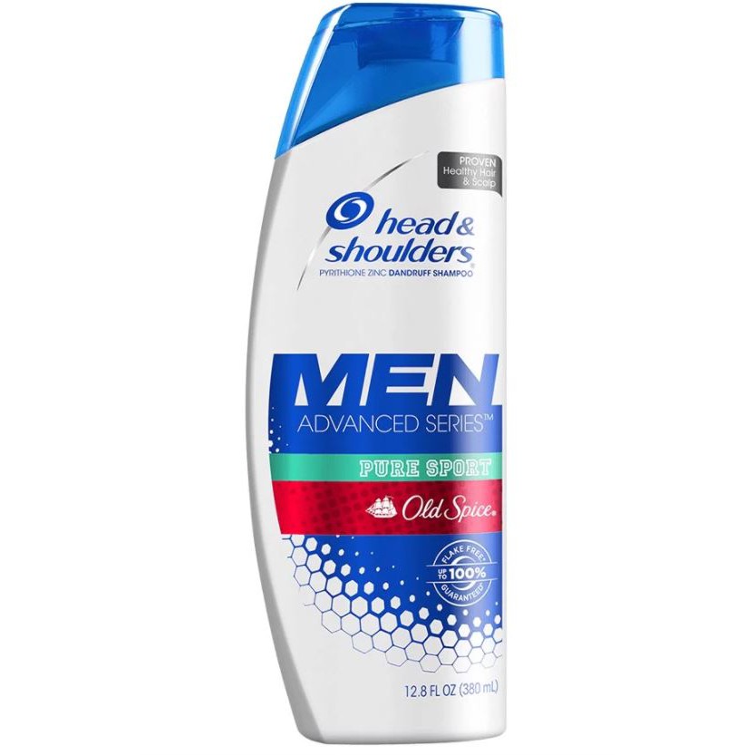 Dầu Gội, Xả Head & Shoulders Men Advanced Series Pure Sport Old Spice