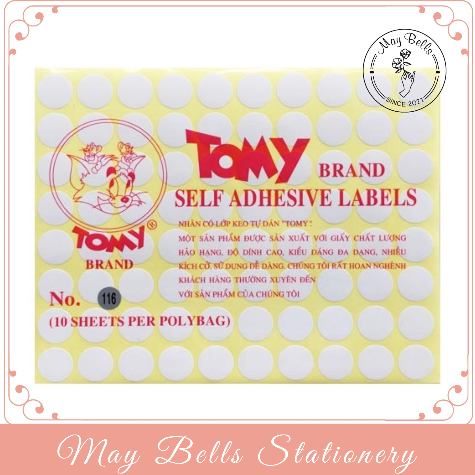 A5 Tomy Decal Paper (Code 109-116), Tomy A5 Sticker