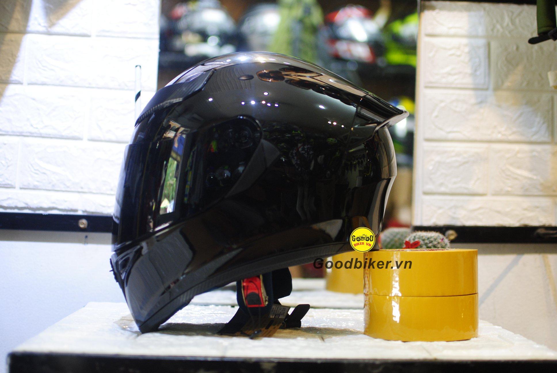 Mũ Fullface ROC 1 kính màu Đen Bóng,bảo hành 12 tháng