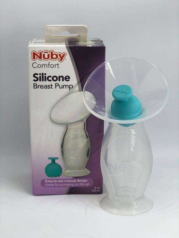 Cốc hứng sữa, hút sữa silicone Nuby