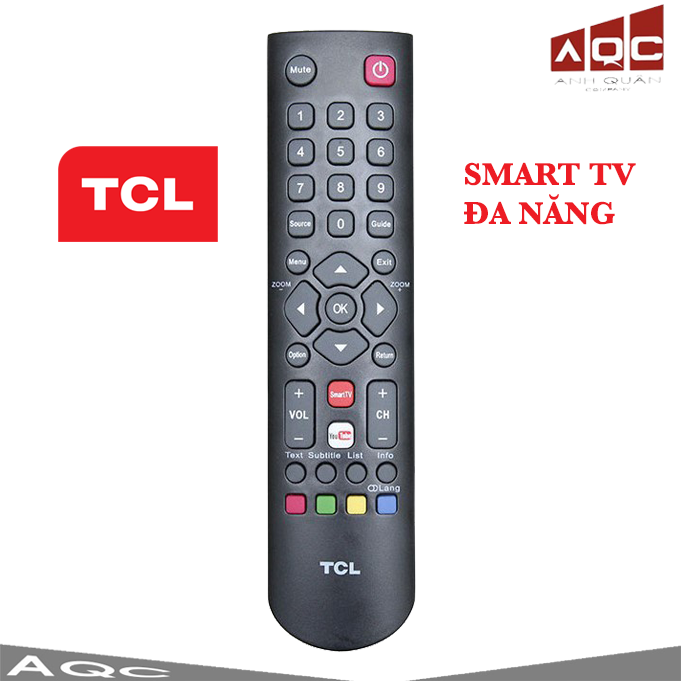 Điều khiển tv tcl t97 đa năng cho các dòng tv tcl smart tv led tv lcd