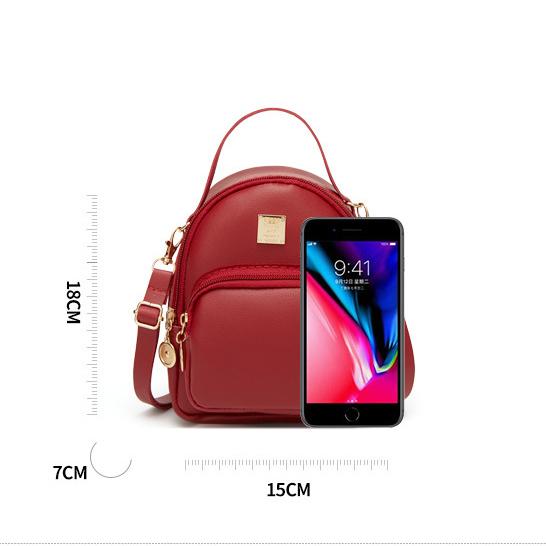 [HCM]Balo Mini Giả Da Siêu Xinh