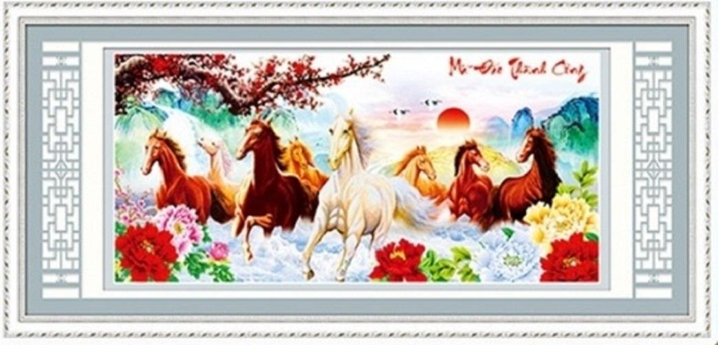 [HCM]Tranh đính đá Mã đáo thành công - LV187