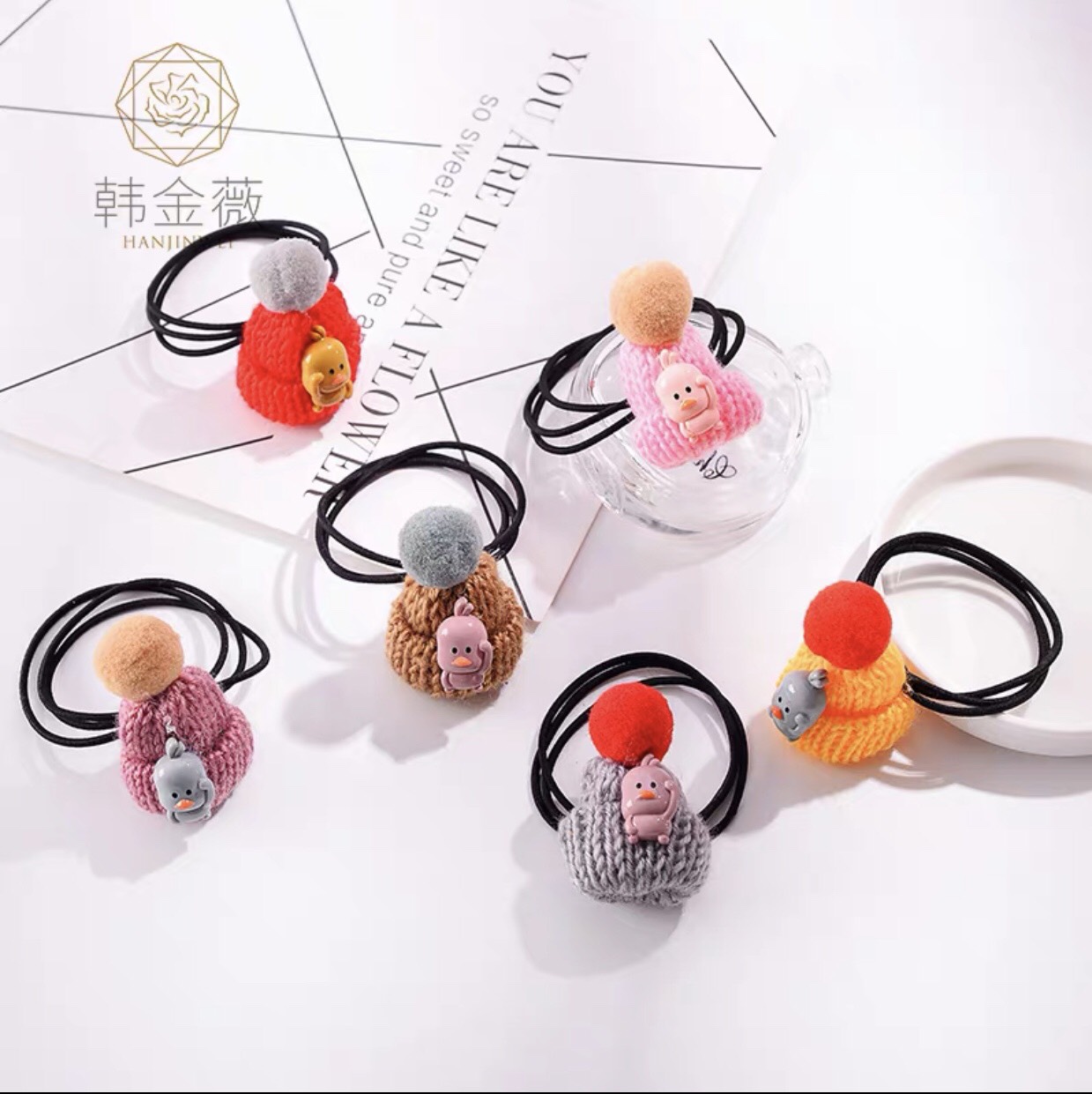 Dây Cột Tóc Mũ Len Siêu Xinh - phukienteen
