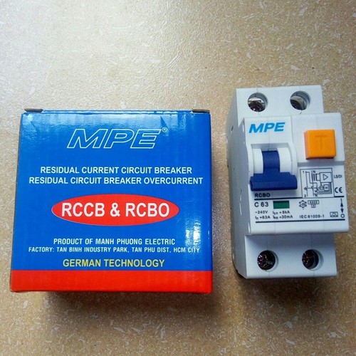 Aptomat chống giật RCBO