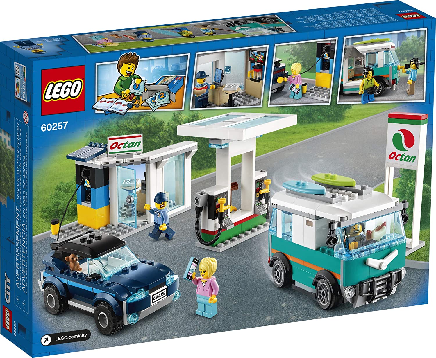 Đồ chơi LEGO CITY - Trạm Dịch Vụ - 60257