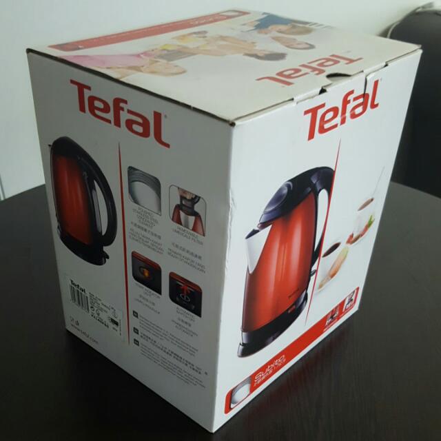 Ấm đun nước siêu tốc Tefal KI140 1.7L (Đỏ) , Bảo hành chính hãng 2 năm