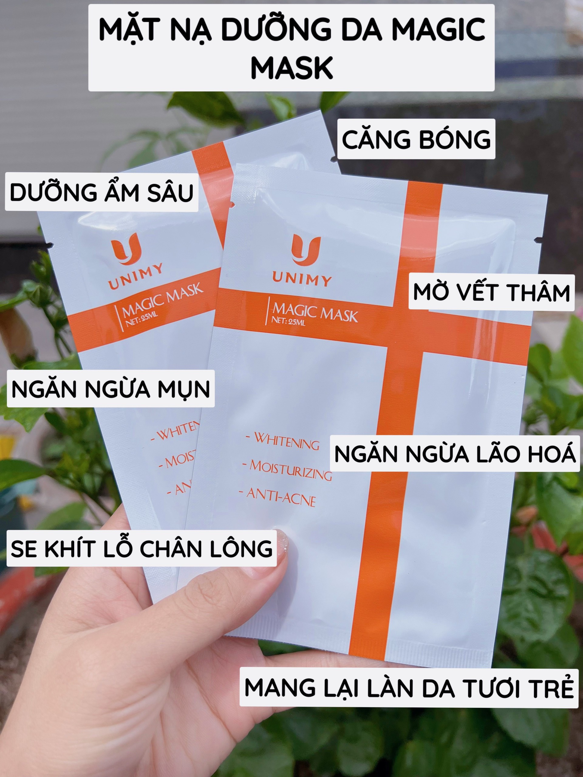 MẶT NẠ DƯỠNG DA MAGIC MASK ÚT NHỊ 25ml