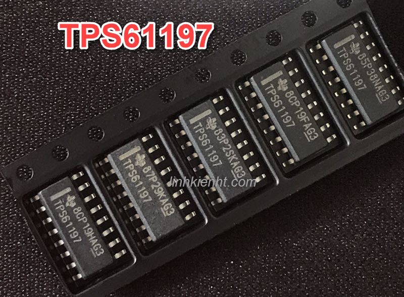 Linh kiện ic driver led tps61197 tps61197dr sop-16 cho tivi