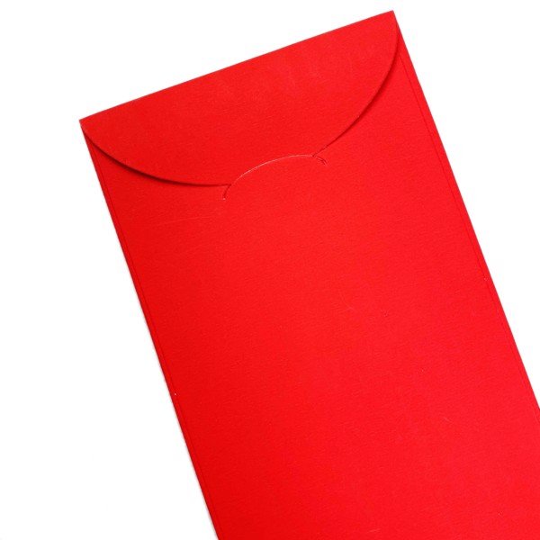10 BAO LÌ XÌ ĐỎ TRƠN ĐỂ VIẾT THƯ PHÁP (xấp 10 cái)