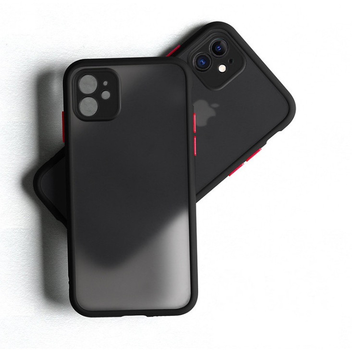 Ốp Iphone Basic camera Lưng Nhám Nhiều Màu Bảo Vệ Camera ip/6/6plus/6s/6splus/7/7plus/8/8plus/x/xs/11/12/pro/max/plus/promax