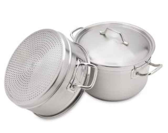 Ngăn xửng hấp inox 24cm+26cm (lỗ nhỏ)