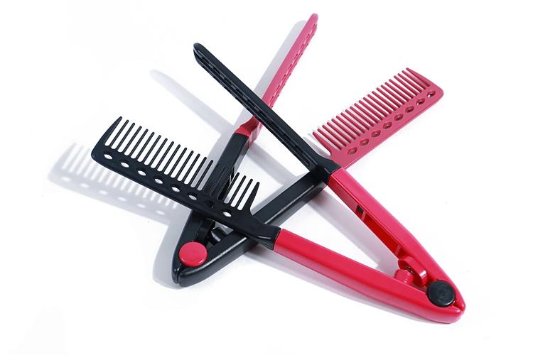 M'AYCREATE - Lược chải tóc đa năng V-Shape - duỗi thằng - uốn cúp - phồng tóc 3in1