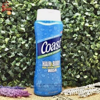 [HCM]❄️ Dầu gội và tắm 2-in-1 COAST CLASSIC SCENT Hair & Body Dual Action Formula Wash 532ml ❄️