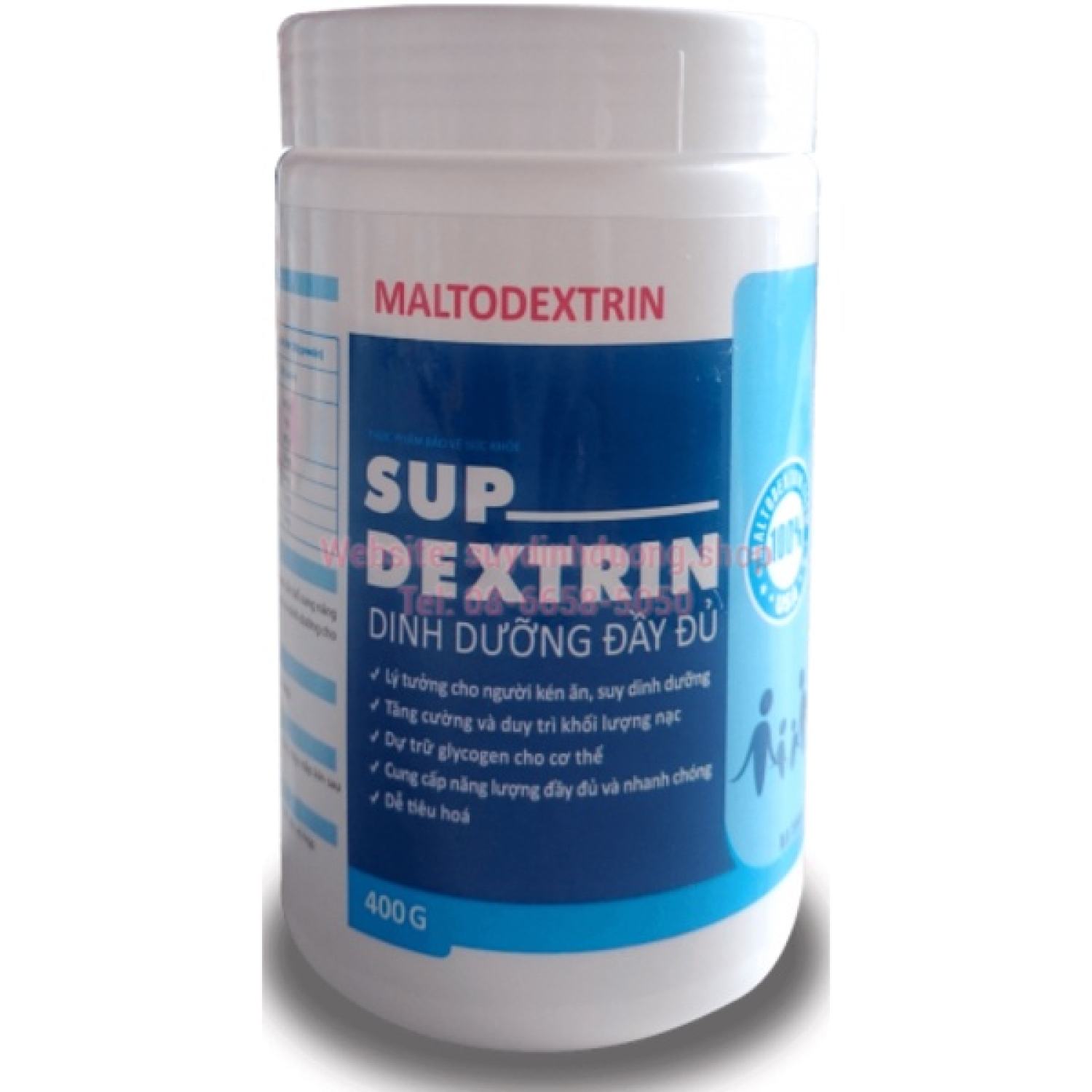 Bột pha uống bổ sung dinh dưỡng sup dextrin iap hộp 400g