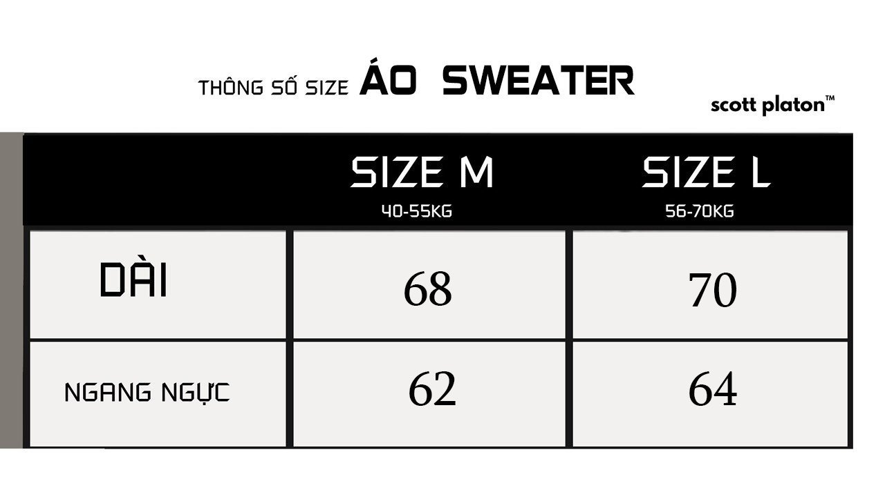 Scott Platon Sweater Iconic Logo