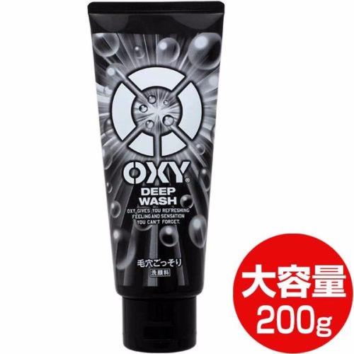 Sữa rửa mặt dành cho nam OXY DEEP WASH 200g - Nội địa Nhật