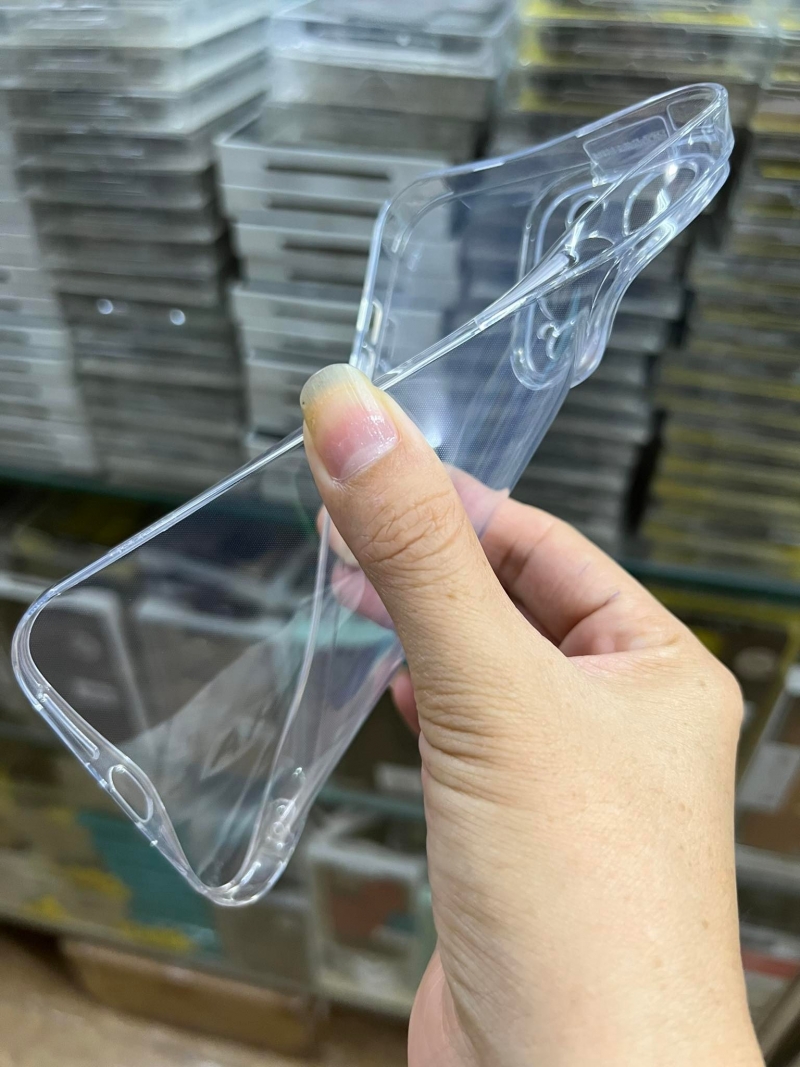 Ốp Lưng iPhone 14 Pro Silicon Dẻo Trong Suốt Mỏng Hiệu Baseus